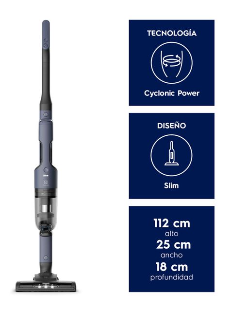 Aspiradora Vertical Inalámbrica 90W ERG019-2