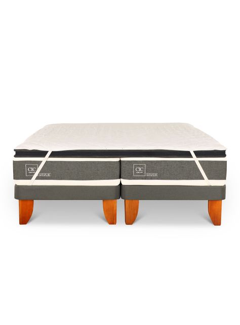 Dúplex Cama Europea Ortopedic 90x200 cm+ Topper-2