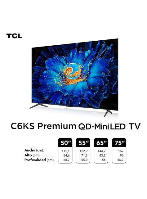 Mini LED Smart TV 50" 4K UHD C6KS-1
