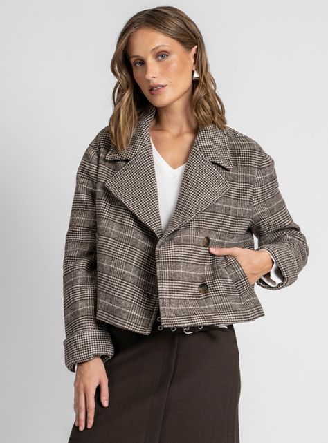 Chaqueta Alina Café-0