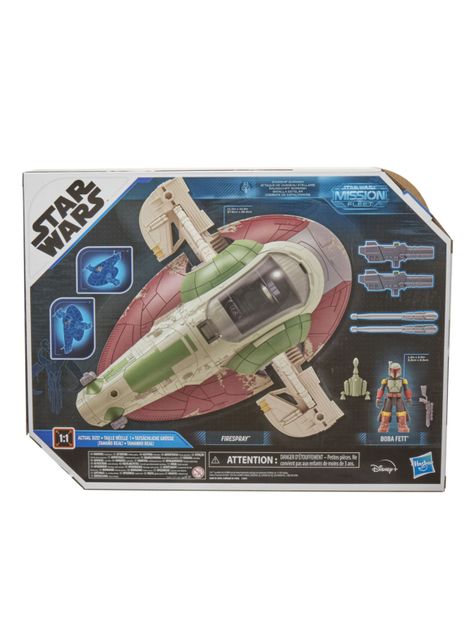 Figura Acción Star Wars Mission Fett Estelar 6 cm-2