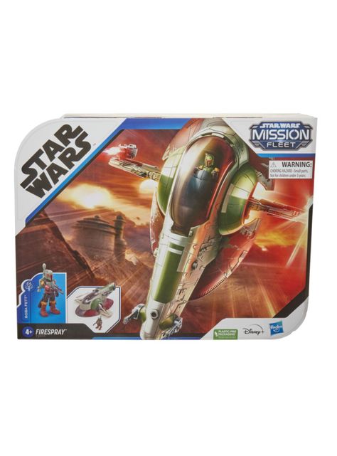 Figura Acción Star Wars Mission Fett Estelar 6 cm-1