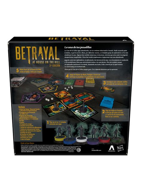 Juego de Mesa Betrayal at House on the Hill-1