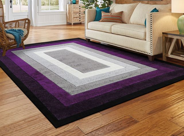 Alfombra Modernas Estampado D8 150x200 cm-1