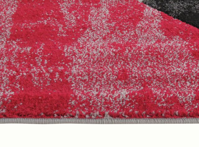 Alfombra Frize Carved Florida D6 150x200 cm Rojo-3