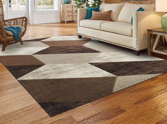 Alfombra Modernas Estampado D6 150x200 cm-1