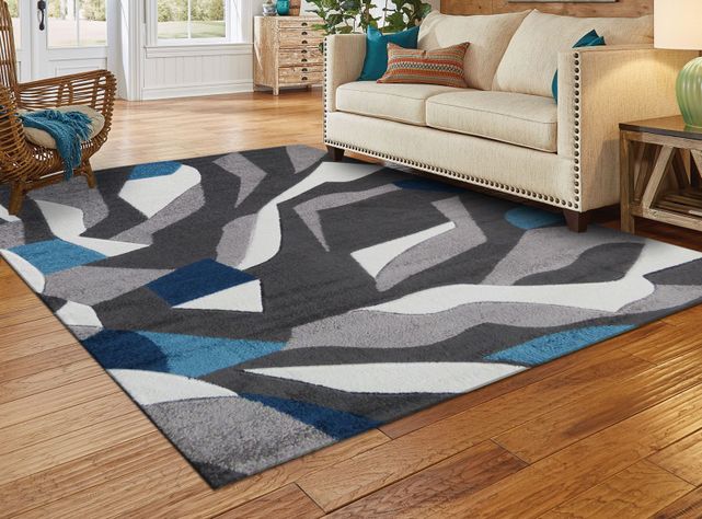 Alfombra Modernas Estampado D3 150x200 cm-1