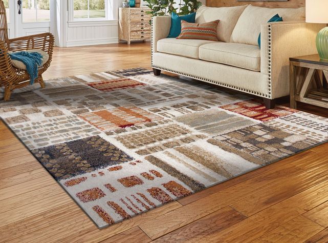 Alfombra Modernas Estampado D1 160x235 cm-1