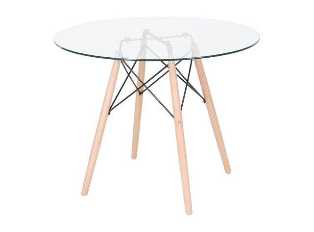Juego de Comedor Aste Vidrio + 4 Sillas Attimo-4