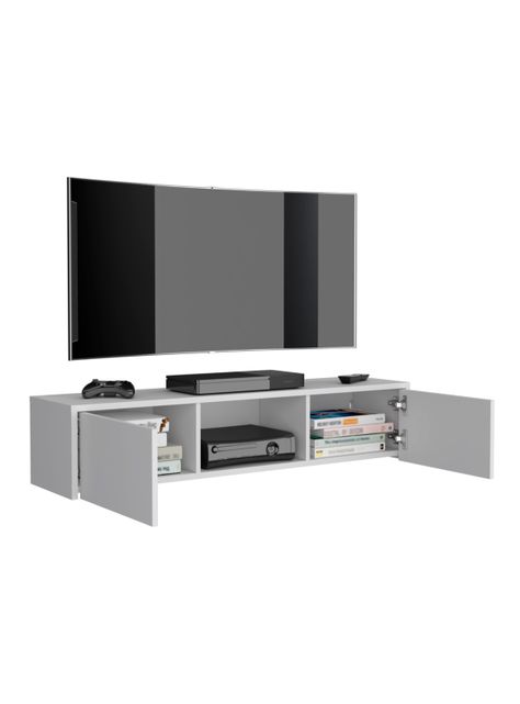 Panel TV 49" Glen 2 Puertas Blanco-3
