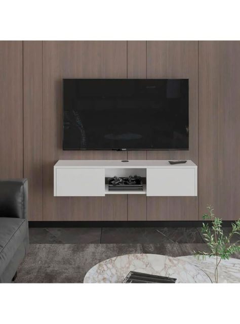Panel TV 49" Glen 2 Puertas Blanco-4
