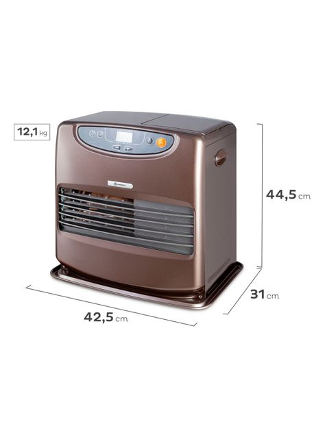 Estufa Parafina Láser 9 Litros Fan Heater MFHK 590 Plus-1