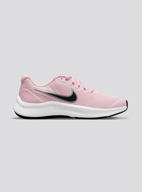 Zapatilla Nike Running Star Runner 3 Rosada Niña-0