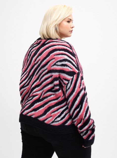 Sweater Detalles en Lurex con Puños-1