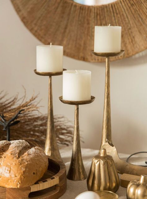 Candelabro Dorado S-3