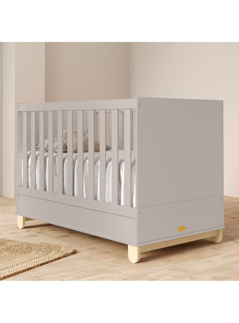 Cuna Madera New Zupi Gris-3