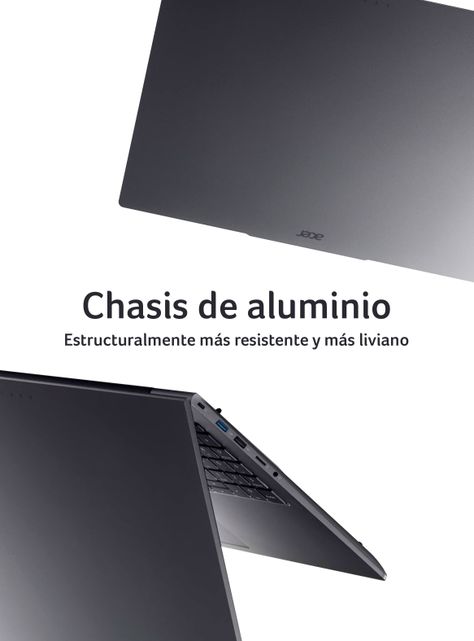 Notebook Aspire Lite AL16-31P-36HW-1 Intel Core i3 8 Núcleos 16GB RAM 512GB SSD 16" WUXGA-4