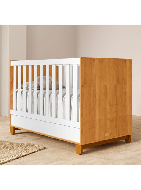 Cuna New Zupi Blanca Caramelo-2