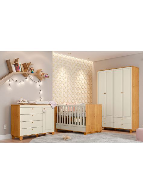 Cuna New Zupi Blanca Caramelo-5