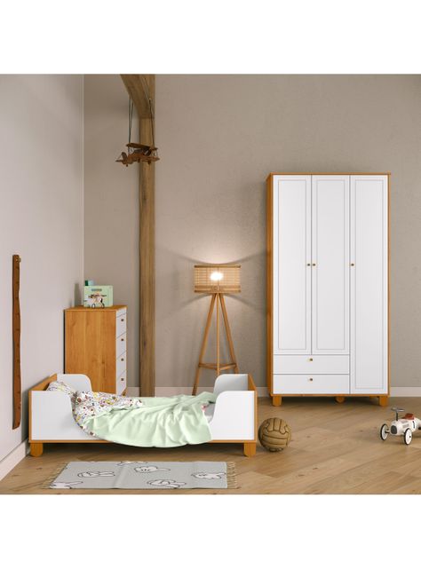 Cuna New Zupi Blanca Caramelo-4