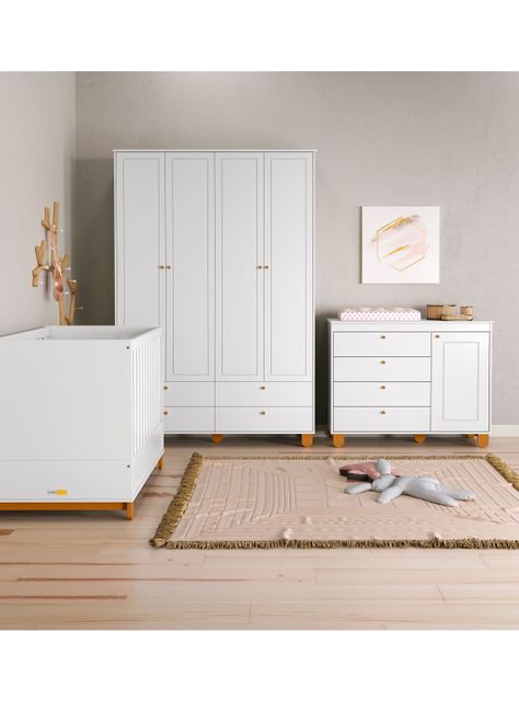Cómoda Zupi con Puerta Blanca-3