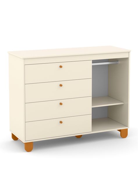 Cómoda Zupi con Puerta Beige-1