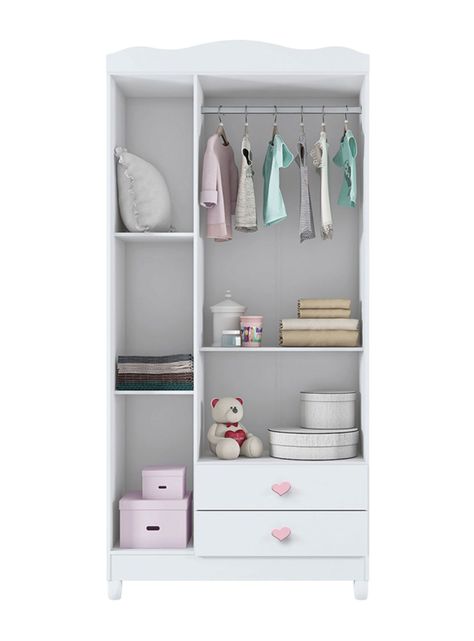 Closet Sophia 3 Puertas Blanco-2