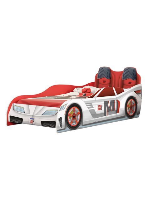 Cama Fast Car Blanco-0