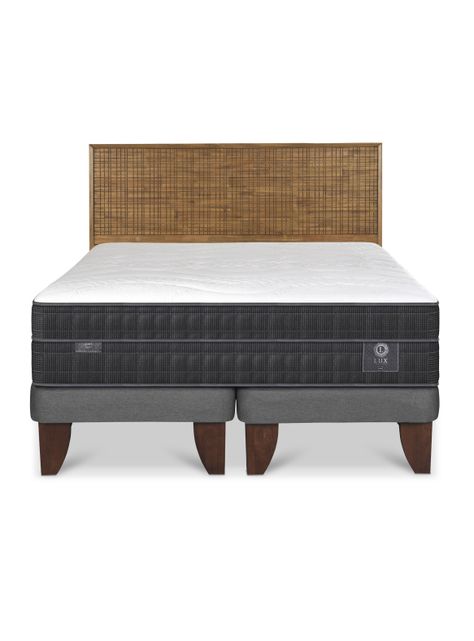 Cama Europea Lux King + Respaldo Adria-2