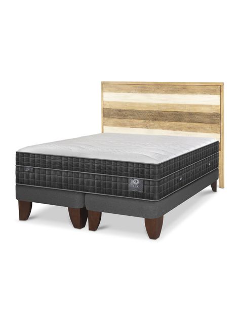 Cama Europea Lux King + Respaldo Loira-0