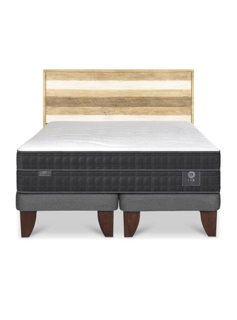 Cama Europea Lux King + Respaldo Loira-2