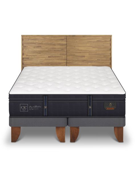 Cama Europea Grand Premium King + Respaldo Rodano-2