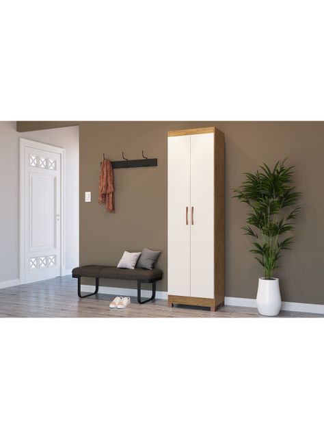 Clóset Ibiza 2 Puertas Nuez Beige-3