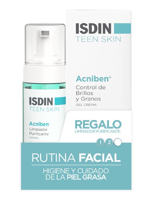 Set Acniben Espuma Limpiadora 50 ml + Gel Crema Facial 40 ml-0