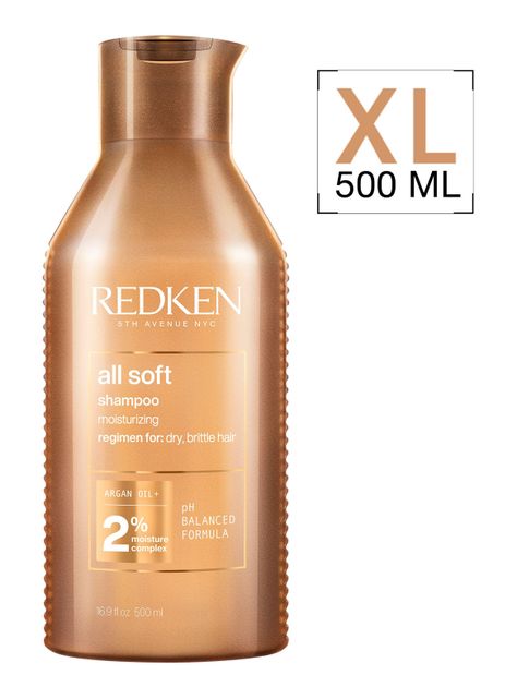 Shampoo XL Hidratante Cabello Seco All Soft 500ml-0