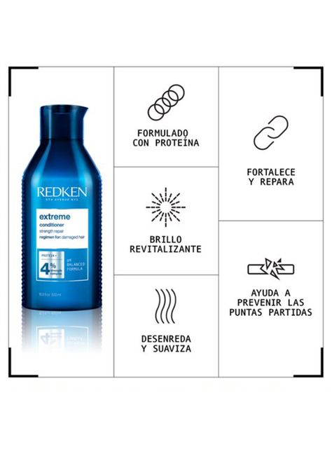 Acondicionador XL Reparación Cabello Dañado Extreme 500ml-1