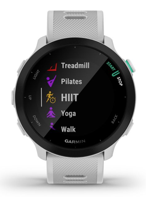 Smartwatch Garmin Forerunner 55 con GPS Blanco-2
