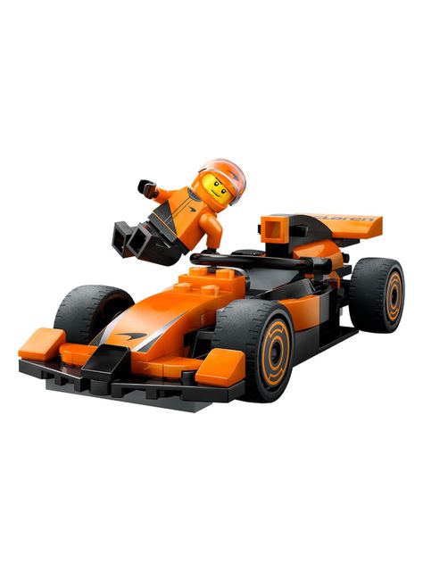 Lego Piloto de F1 con Auto Mclaren-2