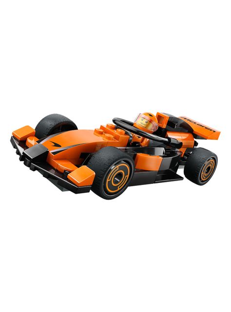 Lego Piloto de F1 con Auto Mclaren-3