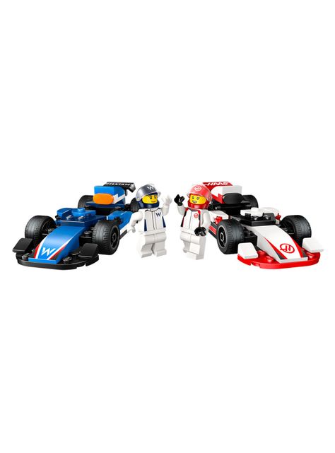Lego Autos de F1 Williams Racing y Haas F1-2
