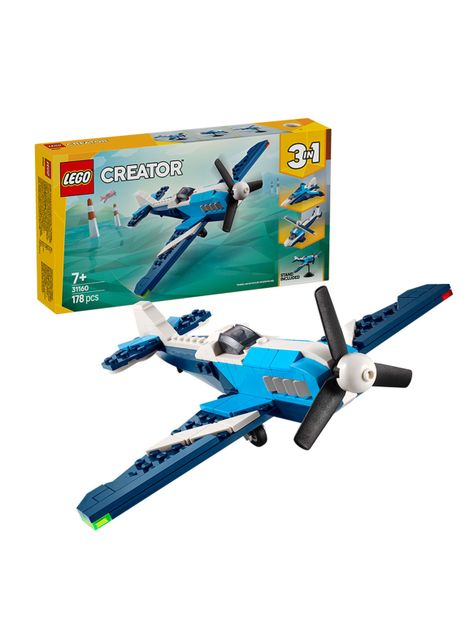 Lego Aeronave Avión de Carreras-1