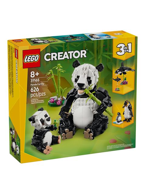 Lego Fauna Salvaje Familia de Pandas-0