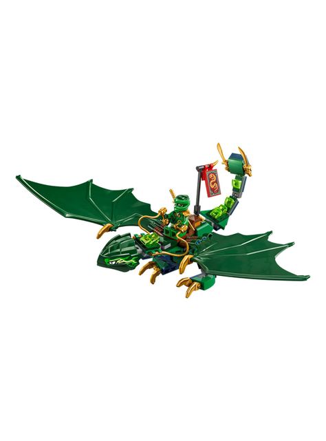 Lego Dragón Verde del Bosque de Lloyd-3