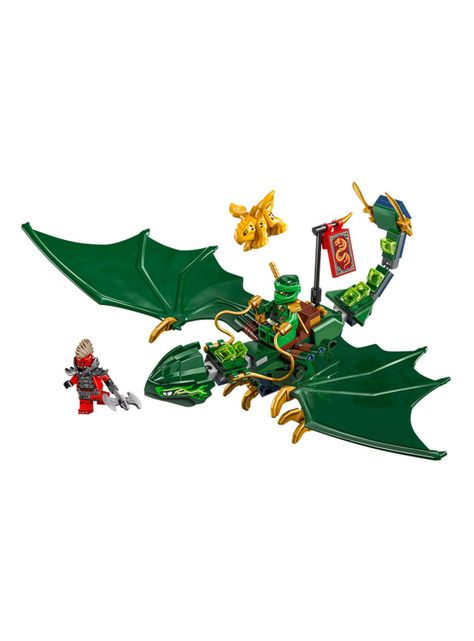 Lego Dragón Verde del Bosque de Lloyd-2