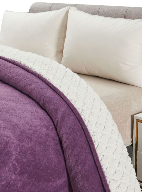 Cubrecama 1.5 Plazas Coral Lila-0