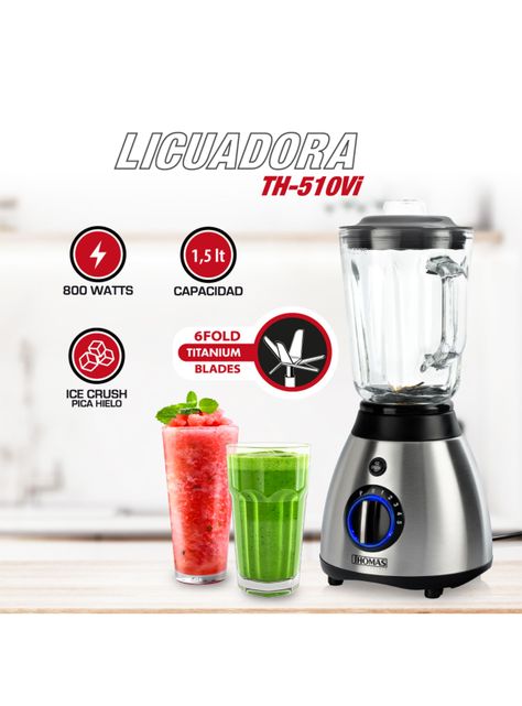 Licuadora 1.5 Litros 800W TH-510Vi-1