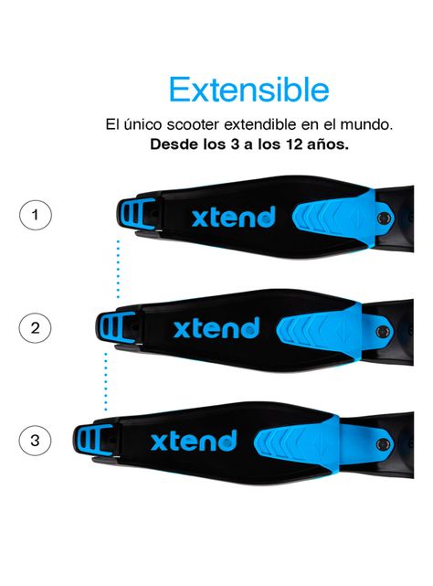 Scooter Xtend Azul-2