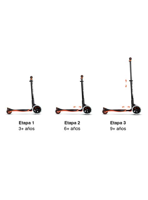 Scooter Xtend Naranja-4