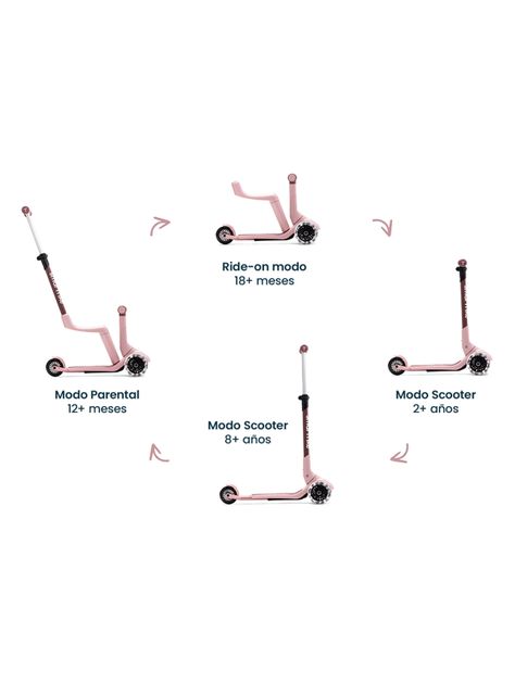 Scooter Xtend Mini Ride Rosa-4