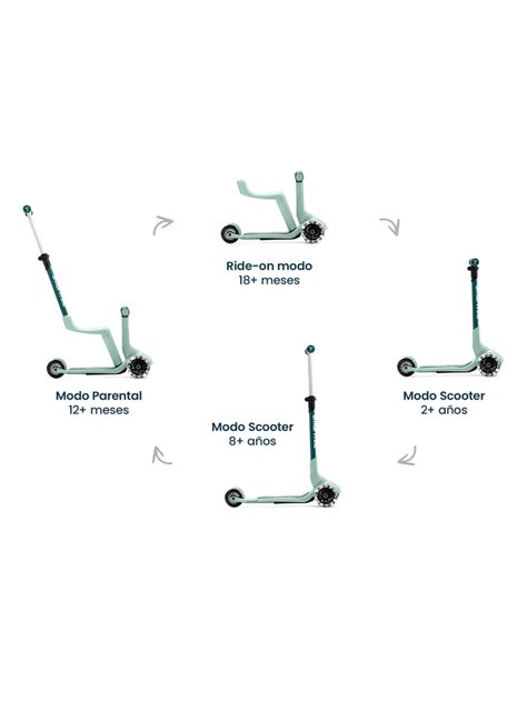 Scooter Xtend Mini Ride Verde-4